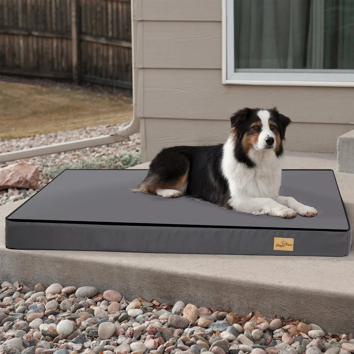 Orthopedic Dog Bed with Washable Cover – Supportive Foam for Large Senior Dogs